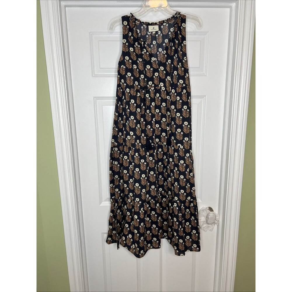 TUCKERNUCK Maxi Dress Nightly Daisy Salted Paloma Caftan Boho Peasant Women’s S - Picture 10 of 10